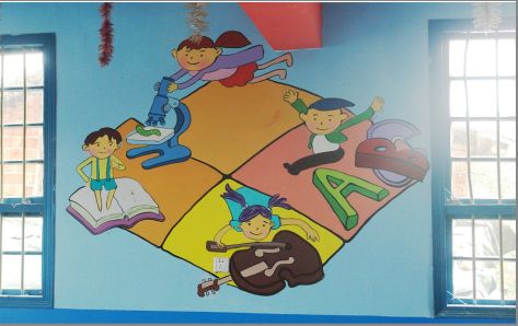 苏州幼儿园墙体手绘